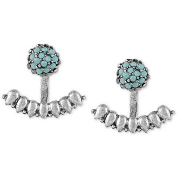 Lucky Brand Jewelry - ❣SOLD❣NIB Lucky Brand Earring Jackets Silver Tone